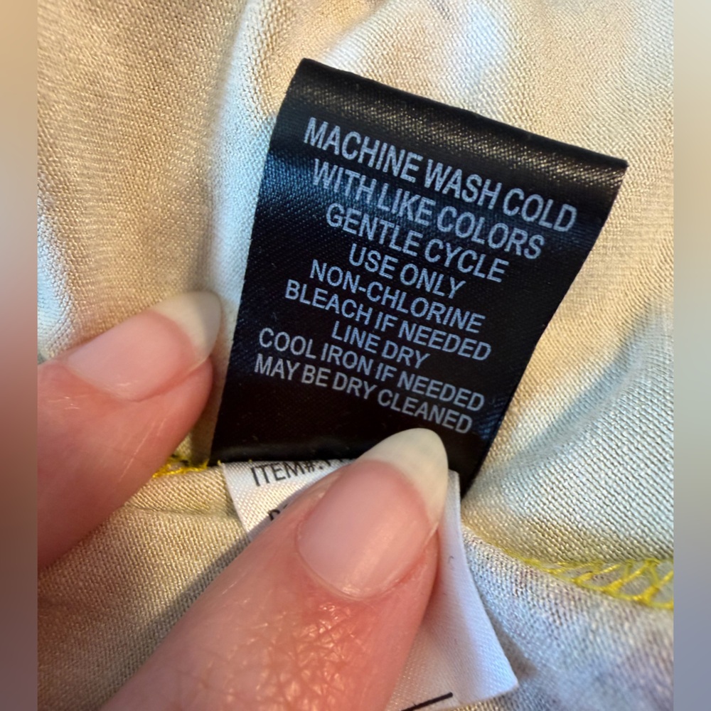 Torrid Yellow Floral Supersoft Tiered Babydoll Tank - Torrid Size 3 (22-24, 3X) - Picture 16 of 16